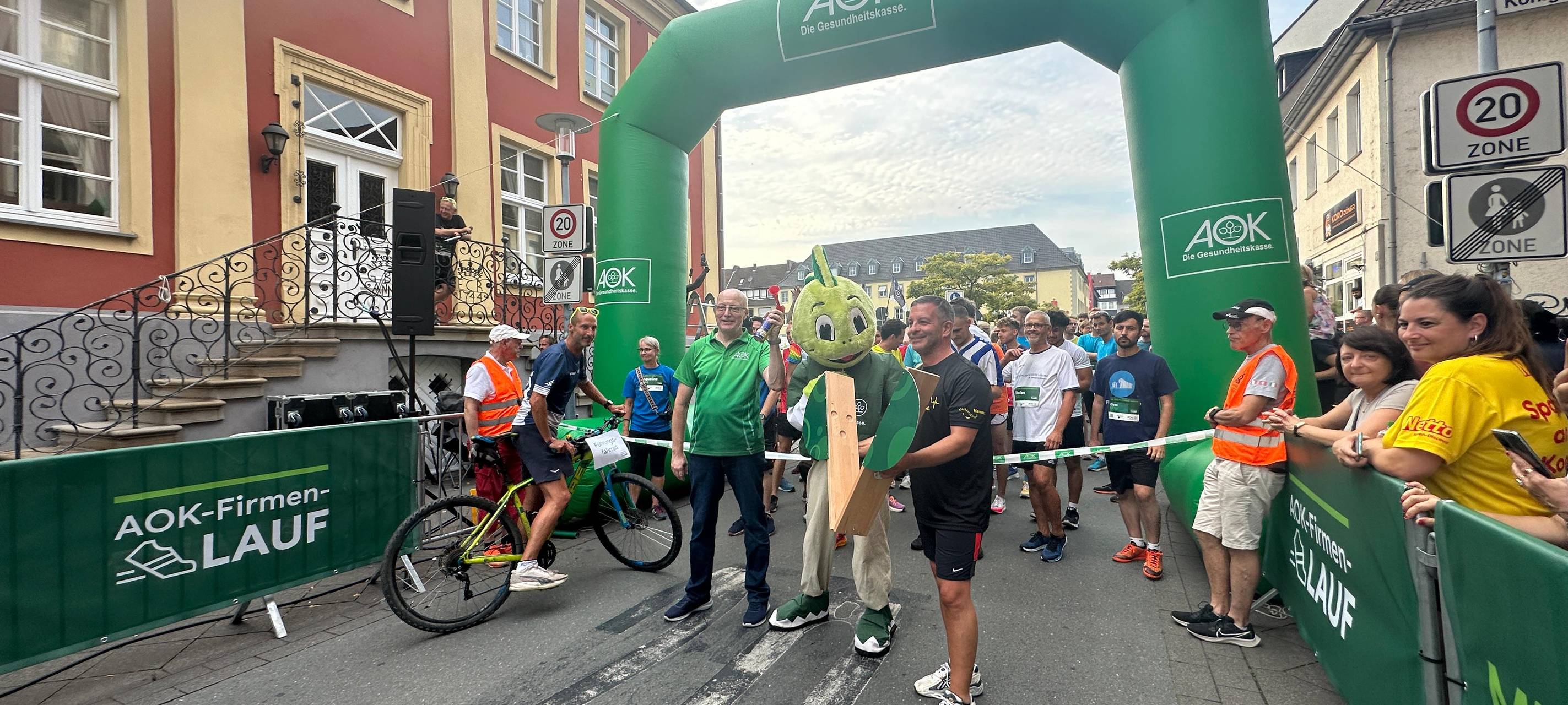 15. AOK Firmenlauf in Hamm mit der Lippewelle