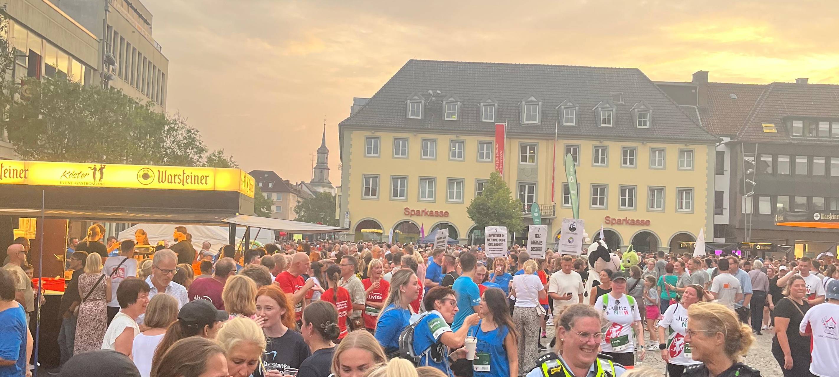15. AOK Firmenlauf in Hamm mit der Lippewelle