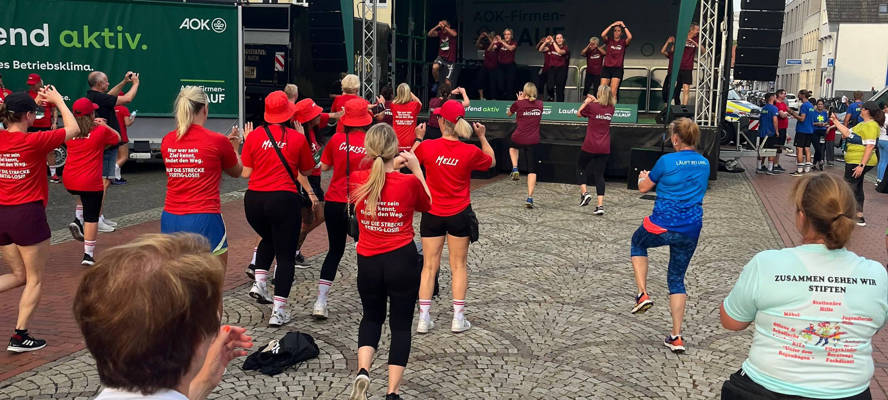 15. AOK Firmenlauf in Hamm mit der Lippewelle