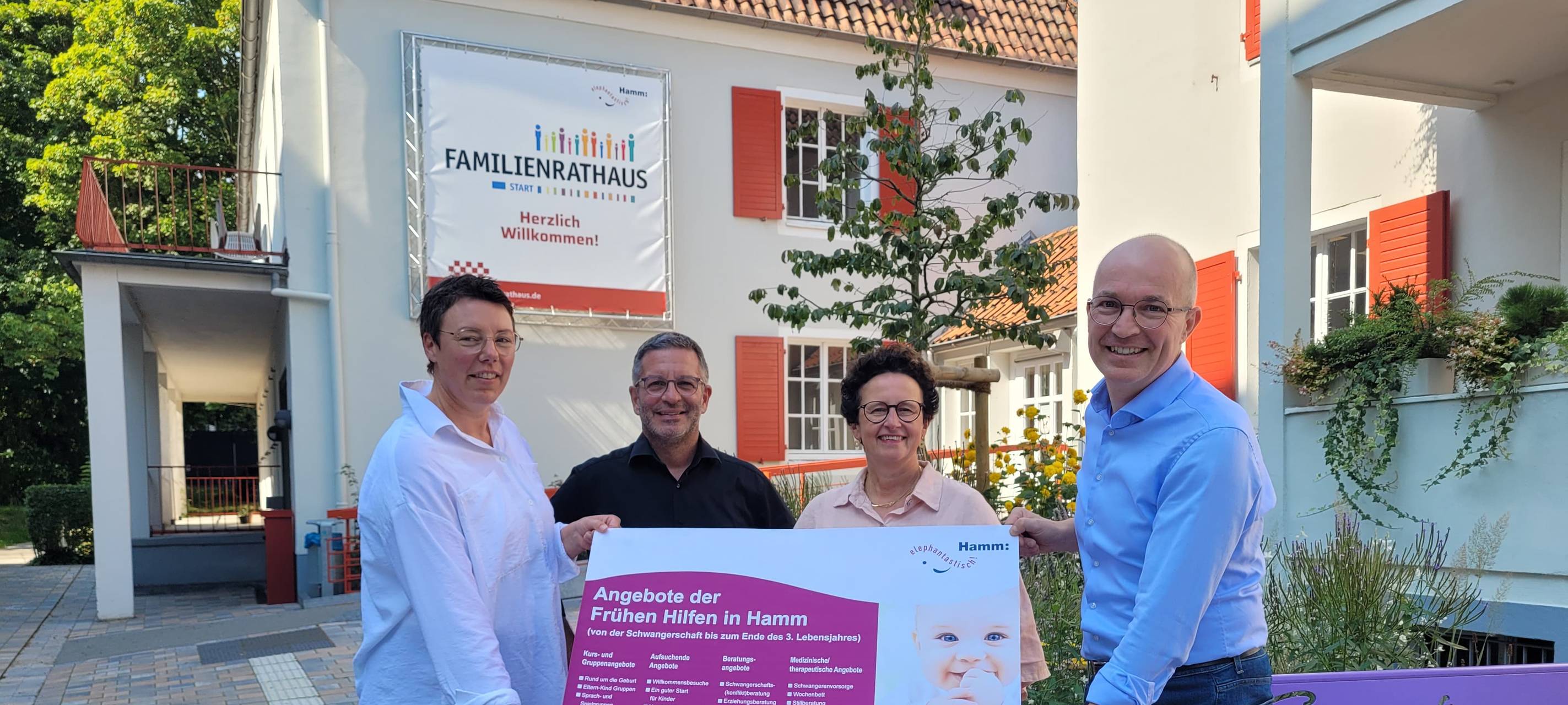 Die Stadt Hamm unterstützt junge Familien von Anfang an