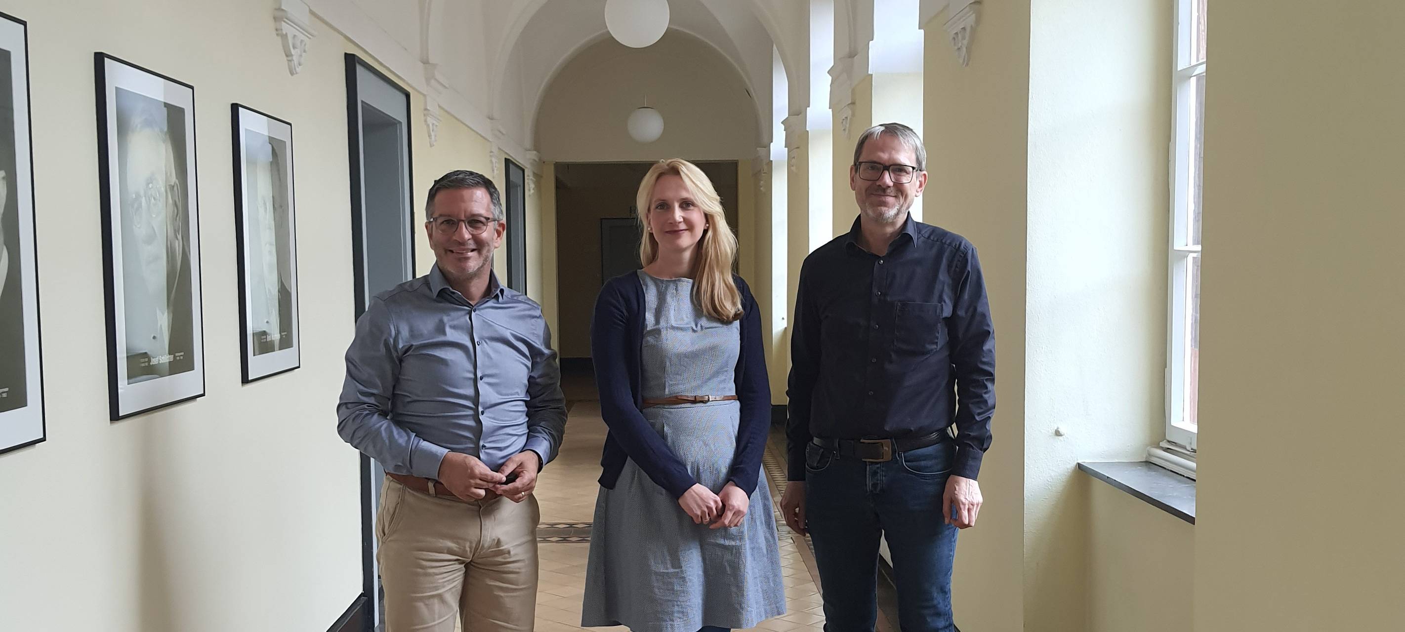 Die Stadt Hamm stellt die neue Koordinatorin für die Stadtjubiläen, Carolin Lünser, vor.