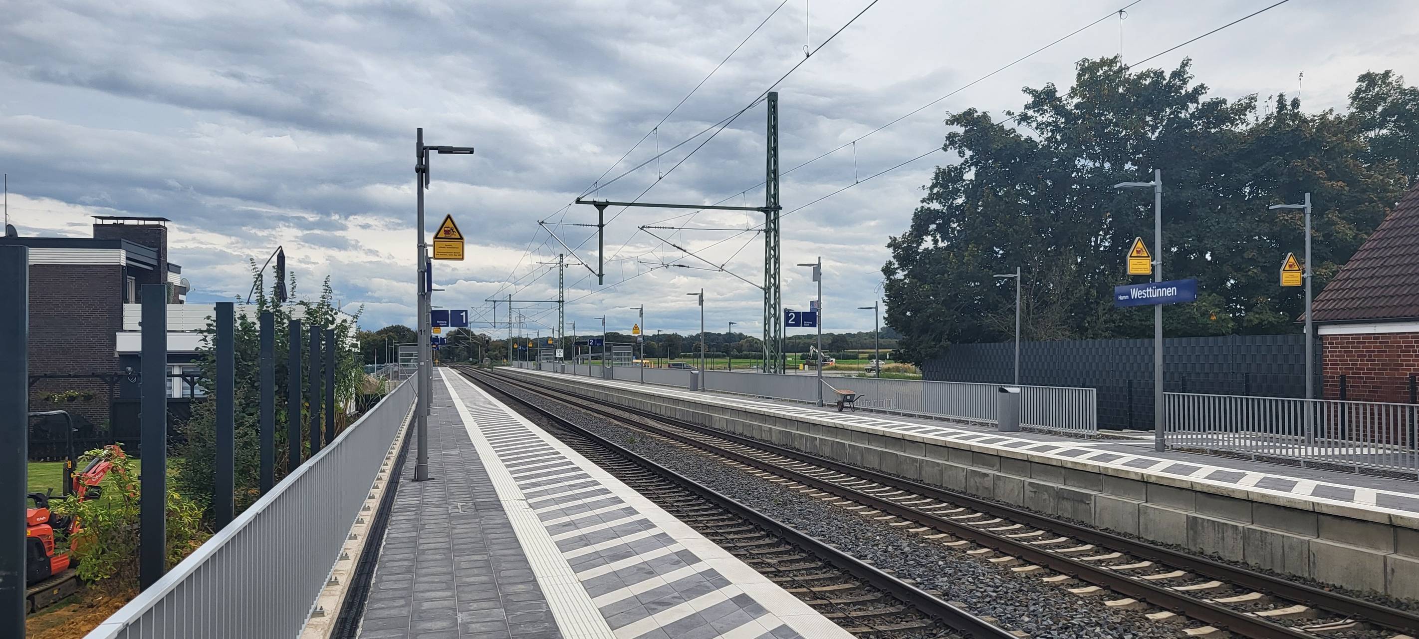 Hamm hat seinen vierten Bahnhof in Westtünnen