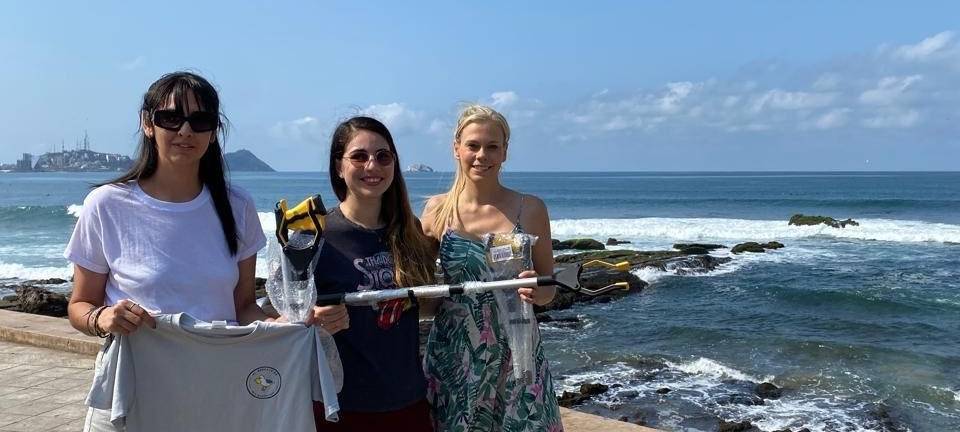 Hamm hilft bei der Bekämpfung einer Müllinsel in Mexiko