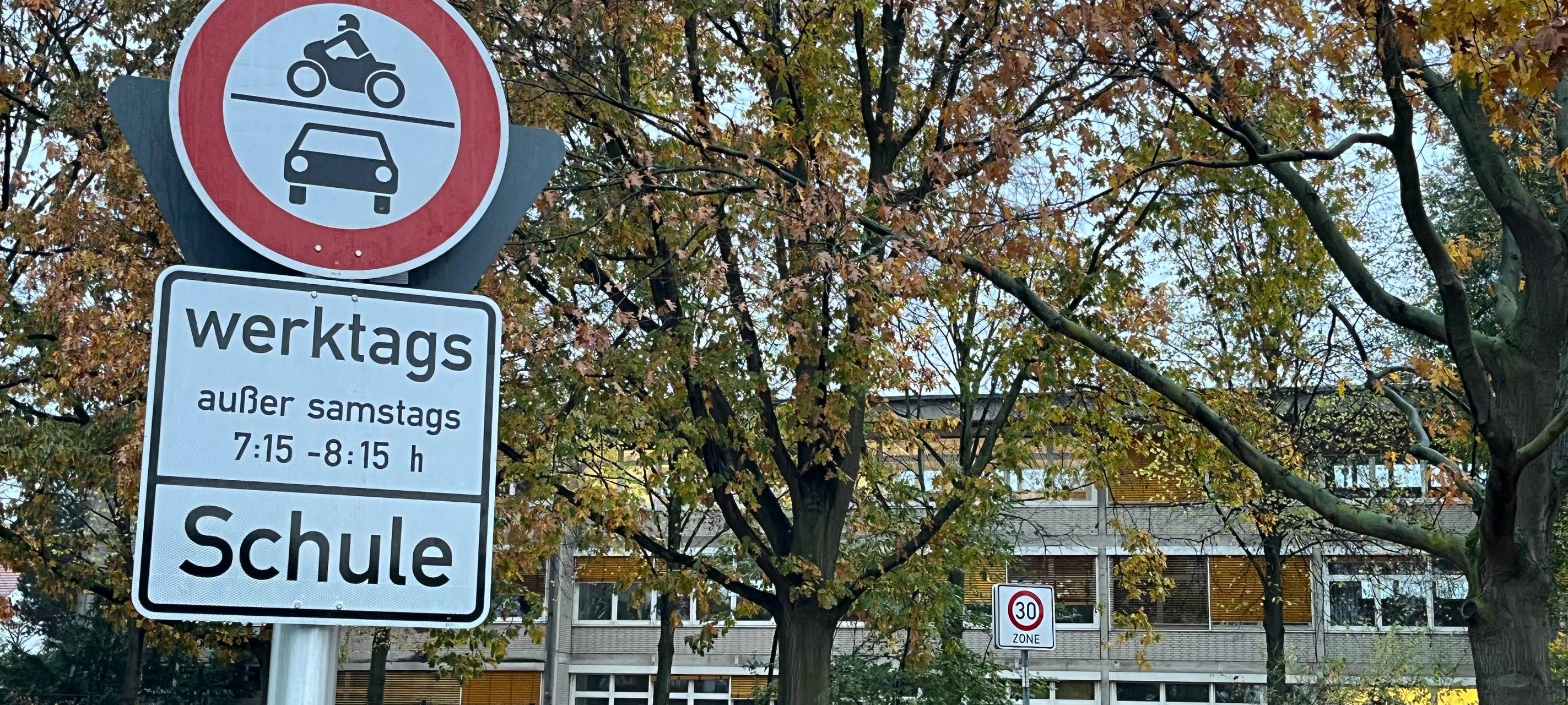 Die erste Schulstraße in Hamm liegt an der Geistschule