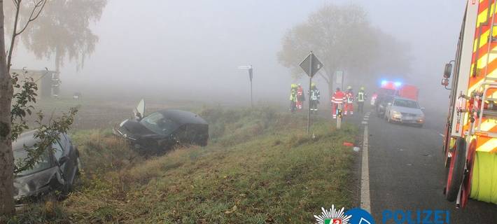 Frau aus Hamm in Unfall mit fünf Autos verwickelt