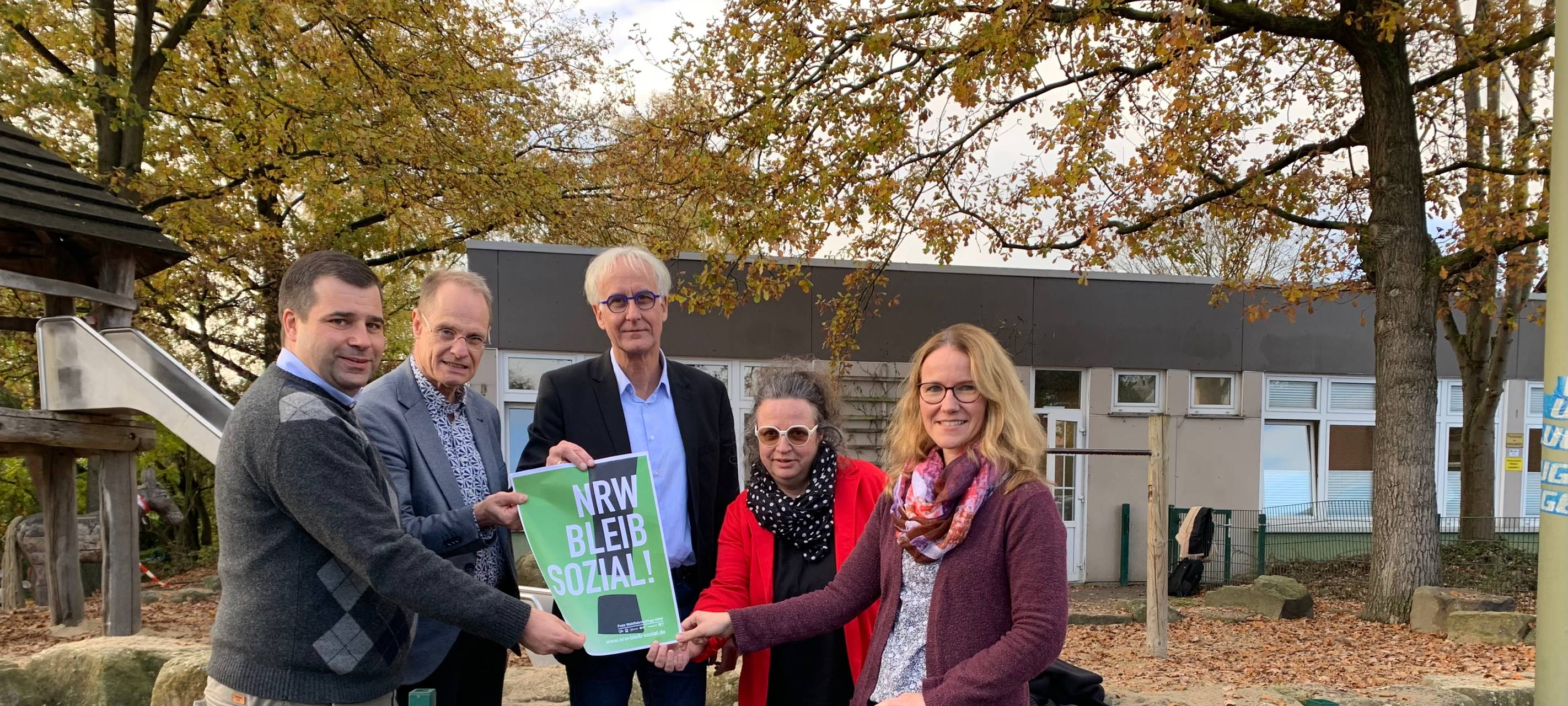 Träger aus Hamm protestieren in Düsseldorf gegen NRW-Sozialpolitik