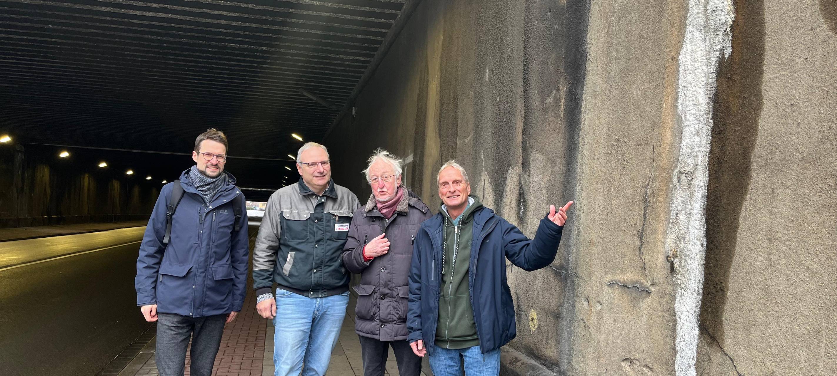 Kunst für die Unterführung an der "Kleine Alleestraße"