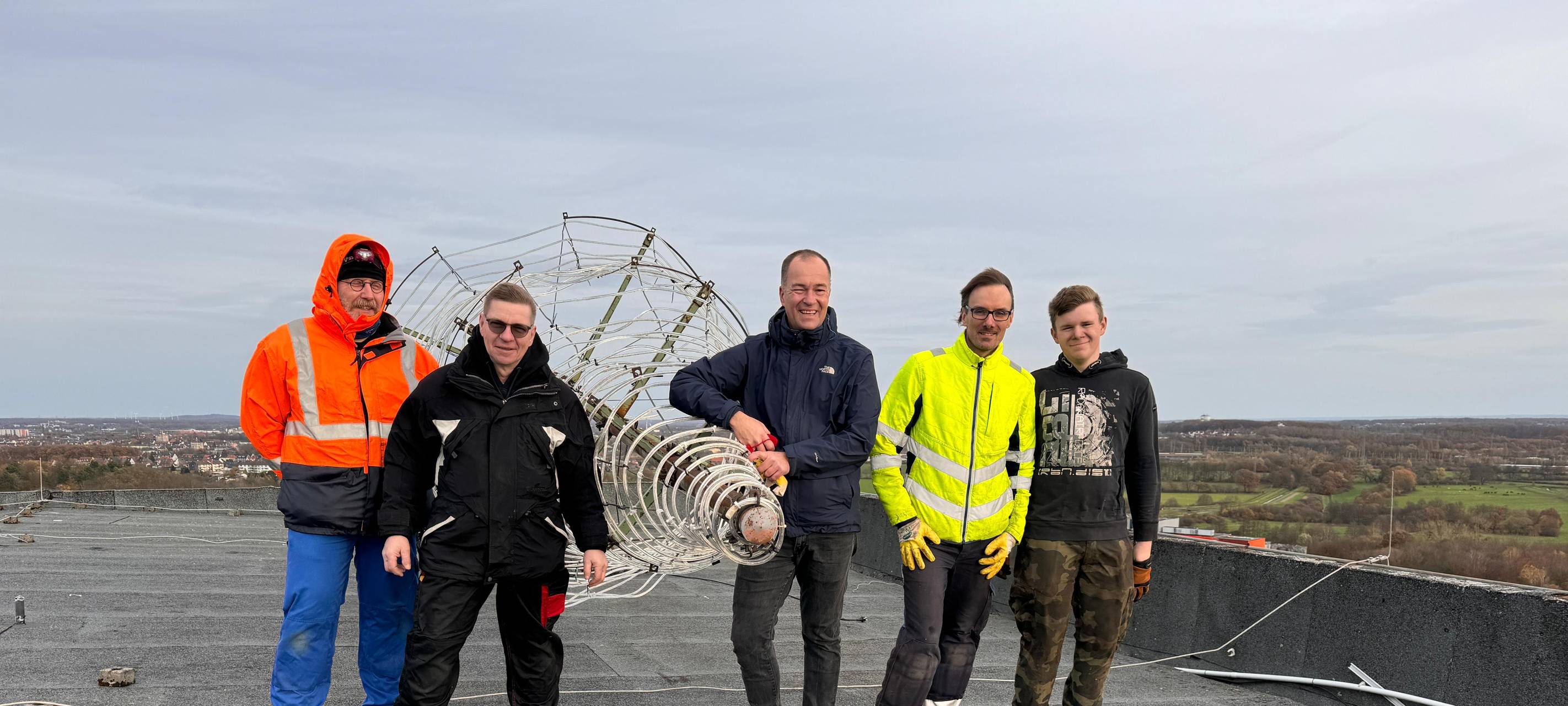 Der höchste Weihnachtsbaum in Hamm