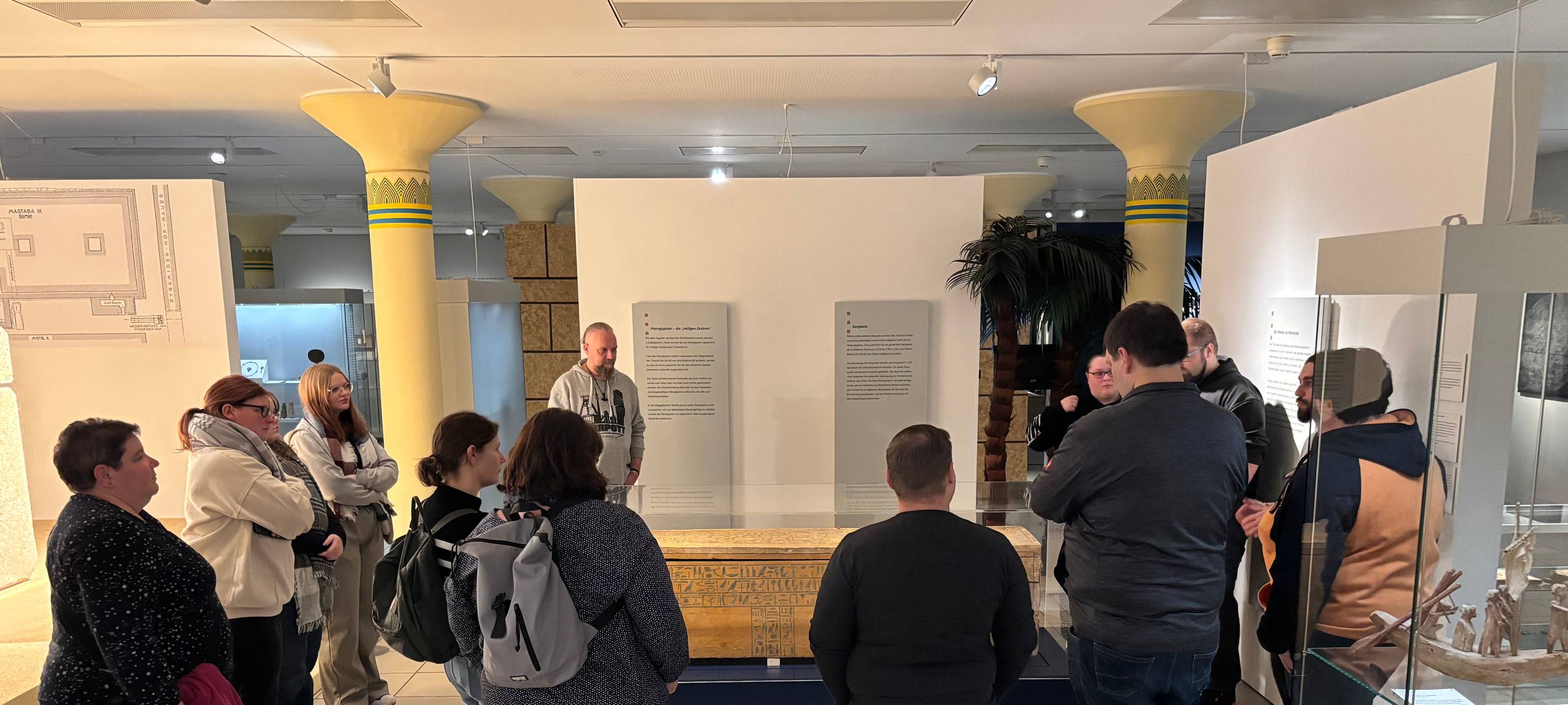 In der Nacht zu Samstag (30.11.) waren 14 ausgewählte Lippewelle-Hörer im Museum unterwegs.