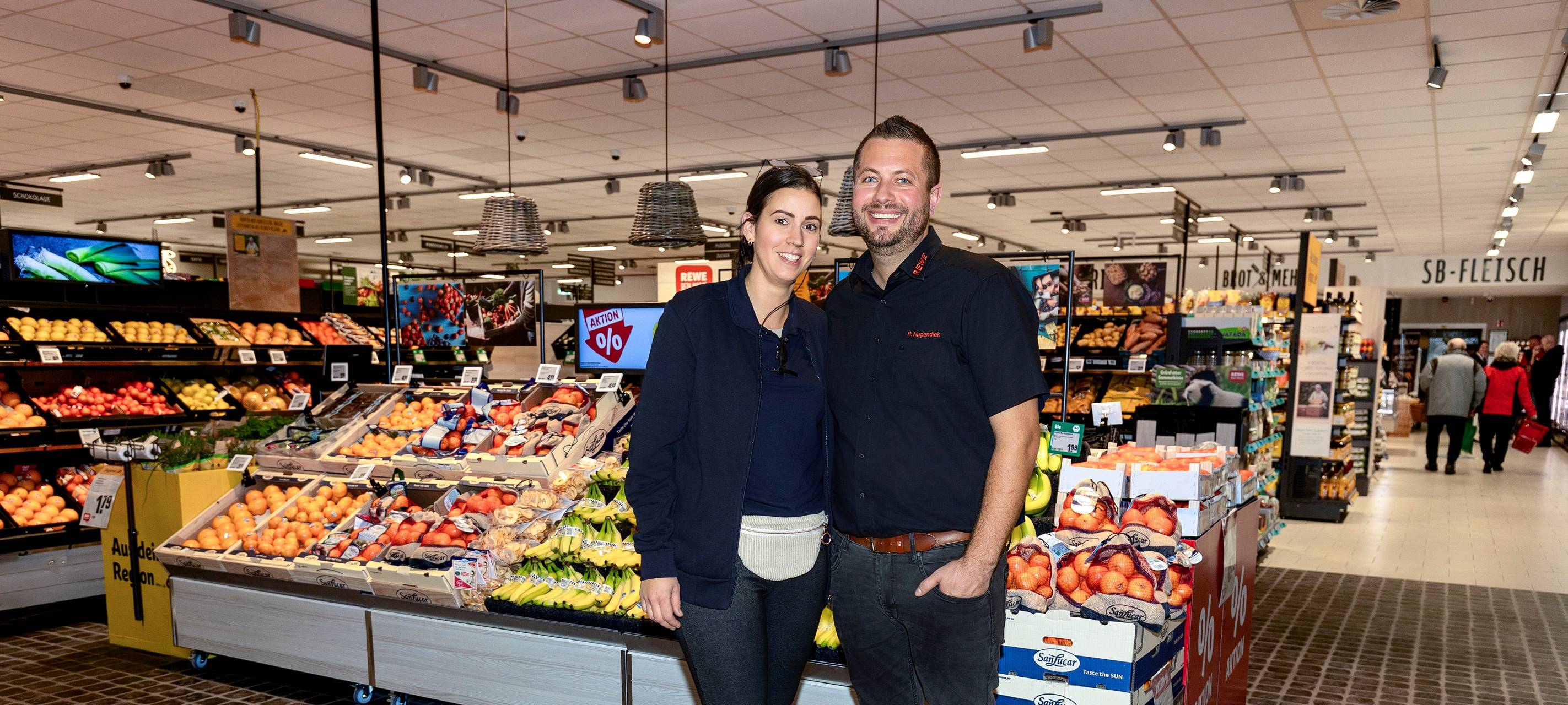 Neuer REWE Supermarkt an der Römerstraße in Hamm