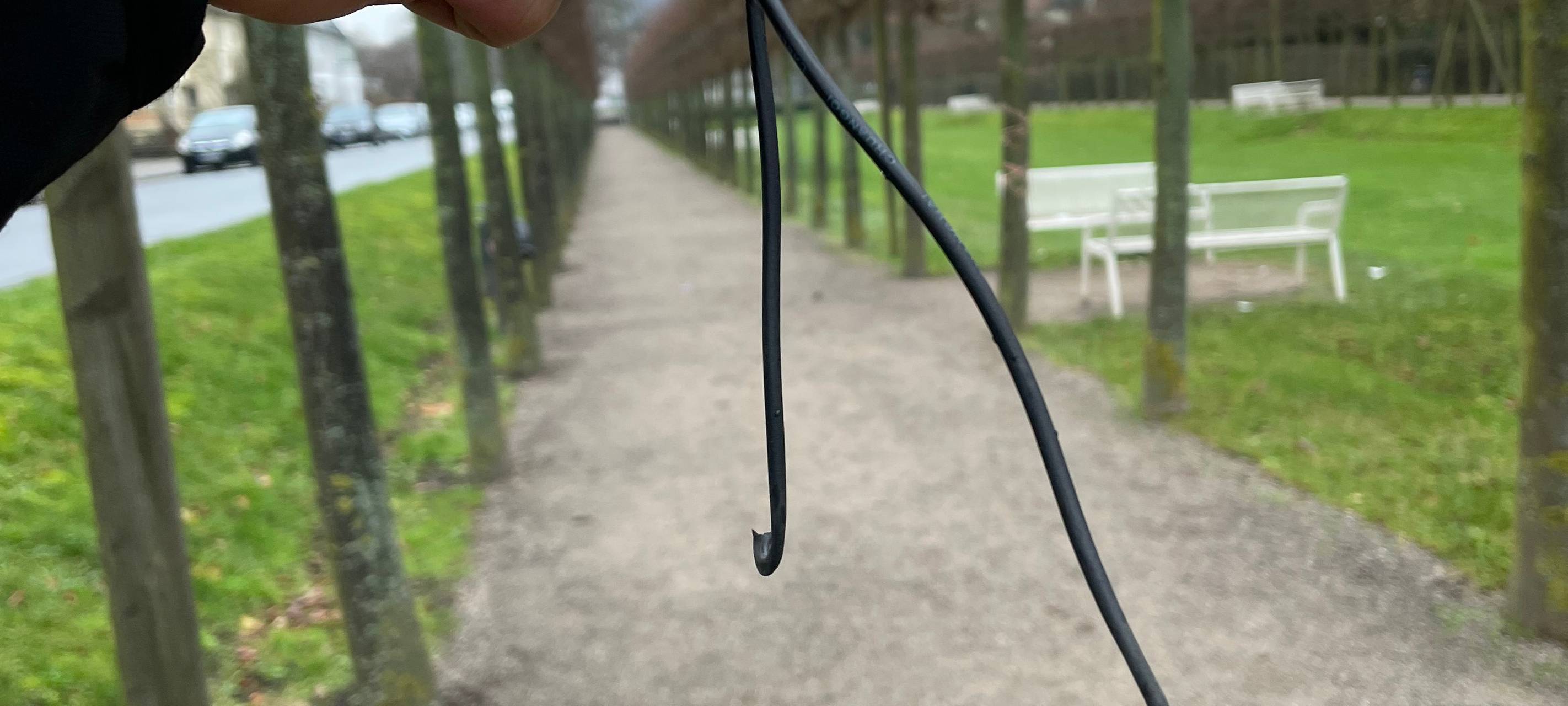 Vandalismus am Ostring in Hamm