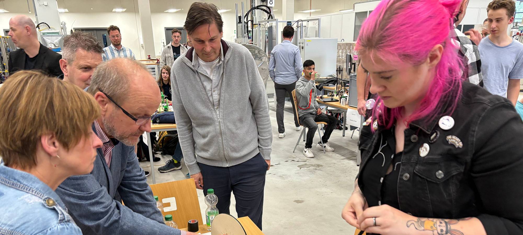 Wettbewerb in Hamm: Schüler entwickeln effiziente Getriebe