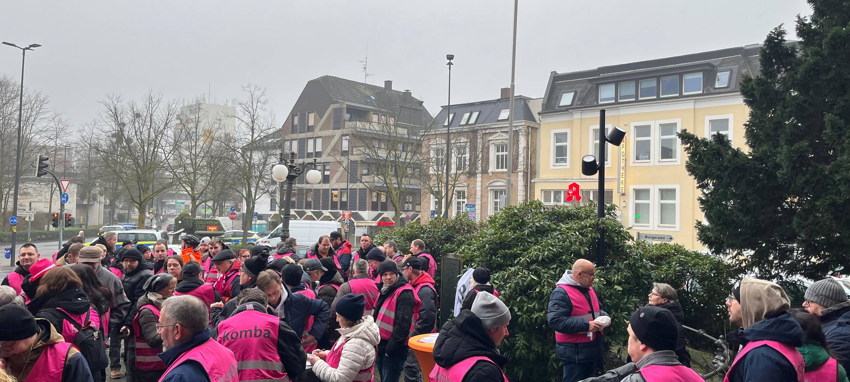 Streik in Hamm: Bürgerämter bleiben geschlossen