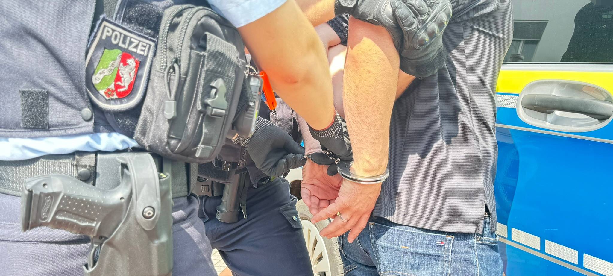 Polizei nimmt 35-Jährigen nach Einbruch in Hamm fest