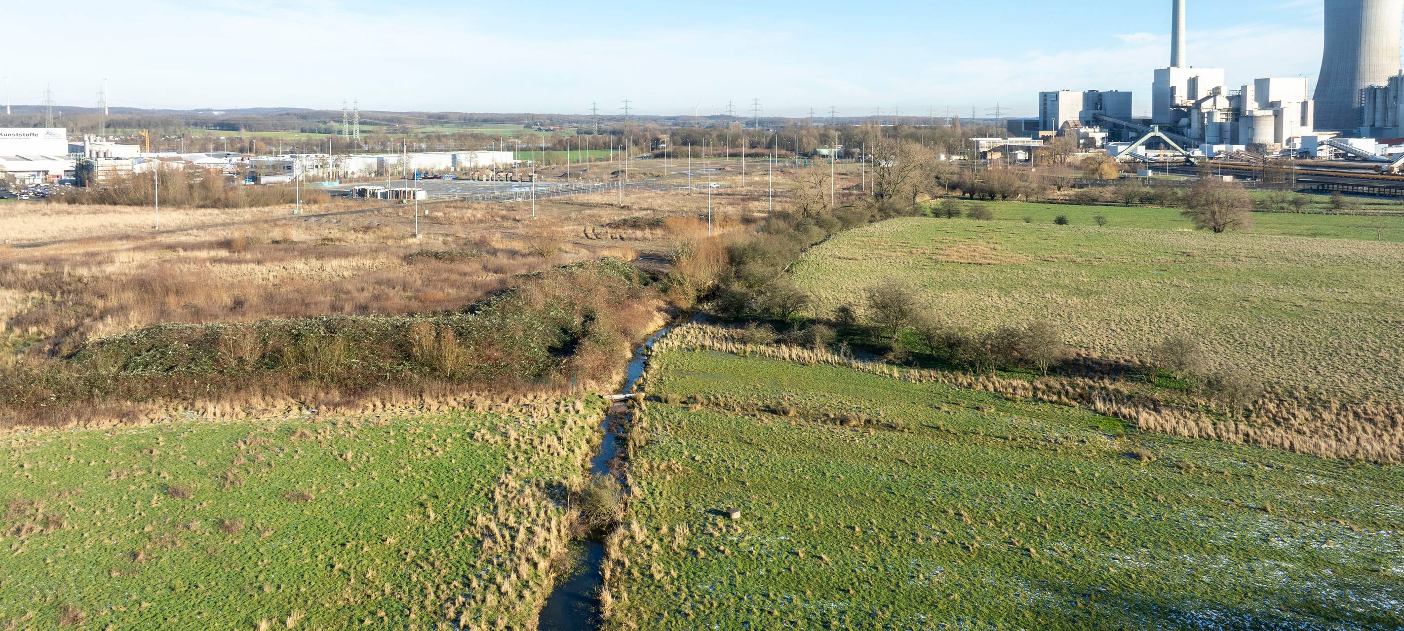 Sägen für den Hochwasserschutz in Hamm