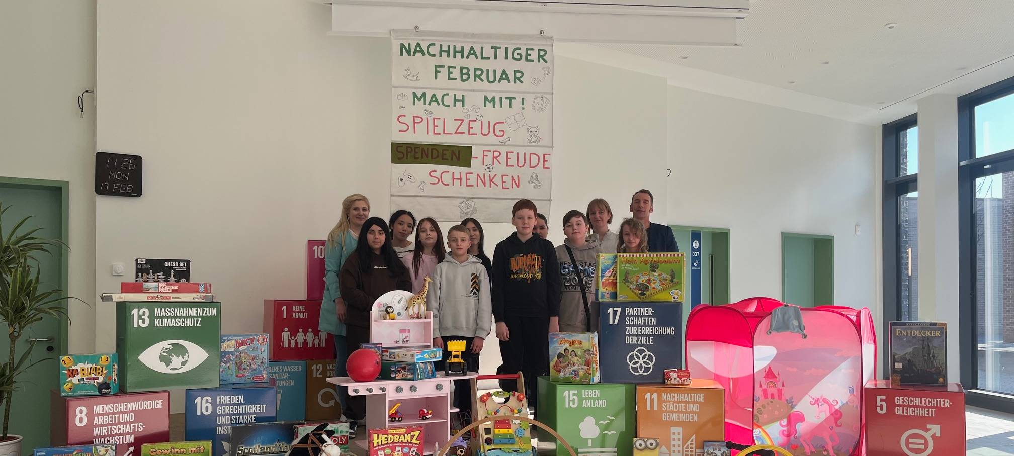 Nachhaltigkeitsmonat an der Arnold Freymuth Gesamtschule in Hamm