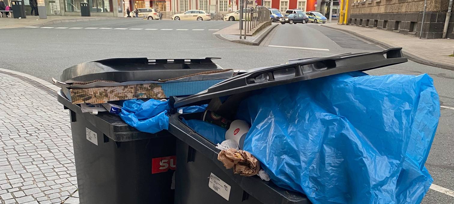 Streikauswirkungen in Hamm: Müllabfuhr betroffen