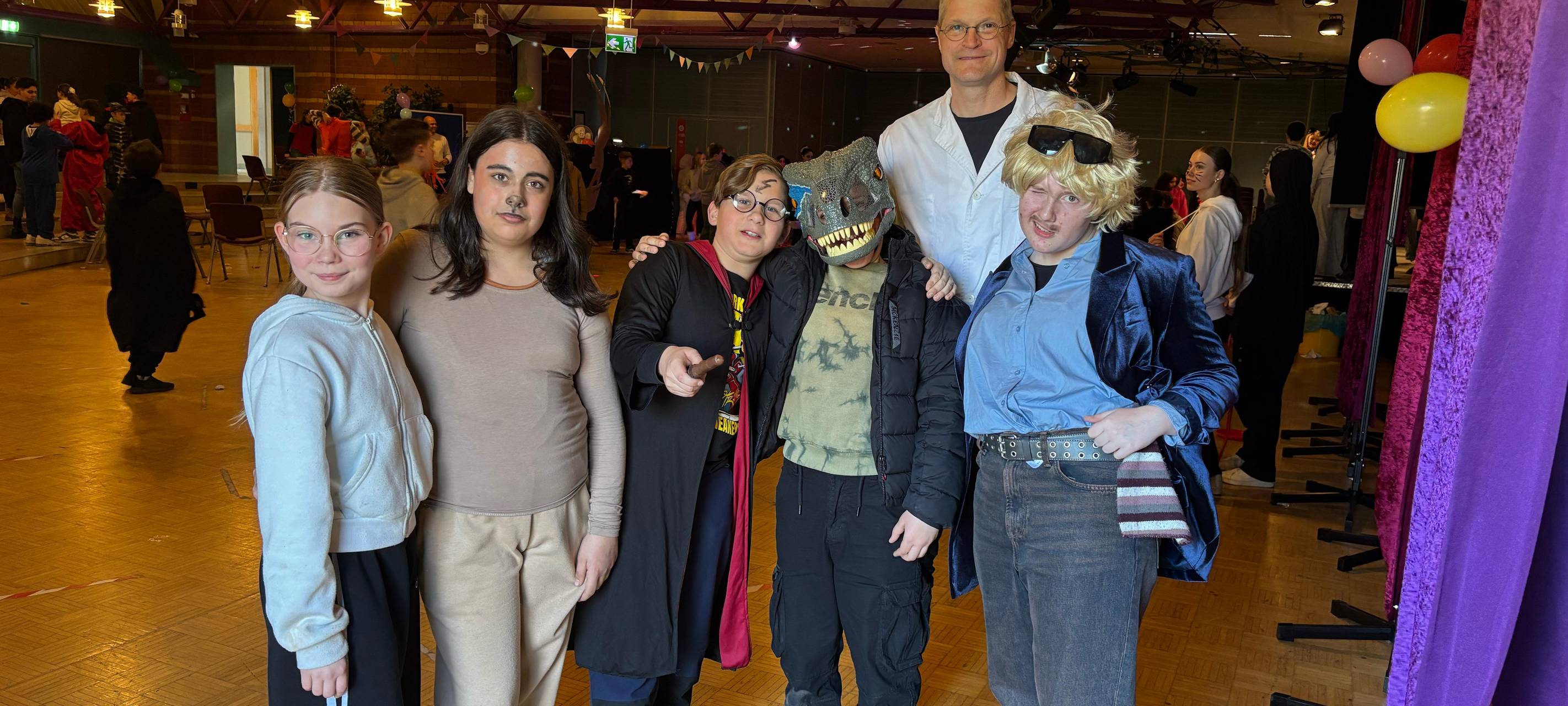 Die Radioklasse feiert Karneval in Hamm