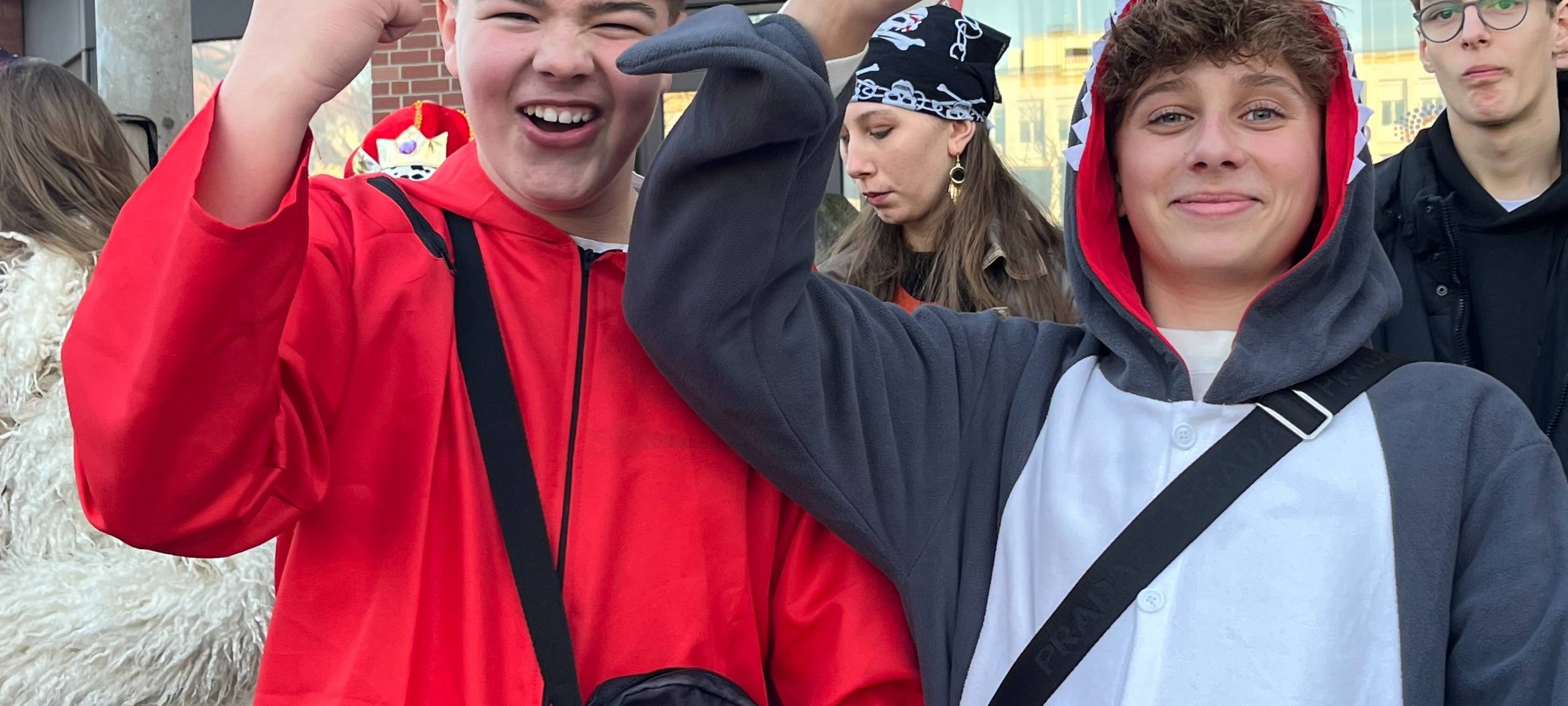 Rosenmontagszug in Hamm