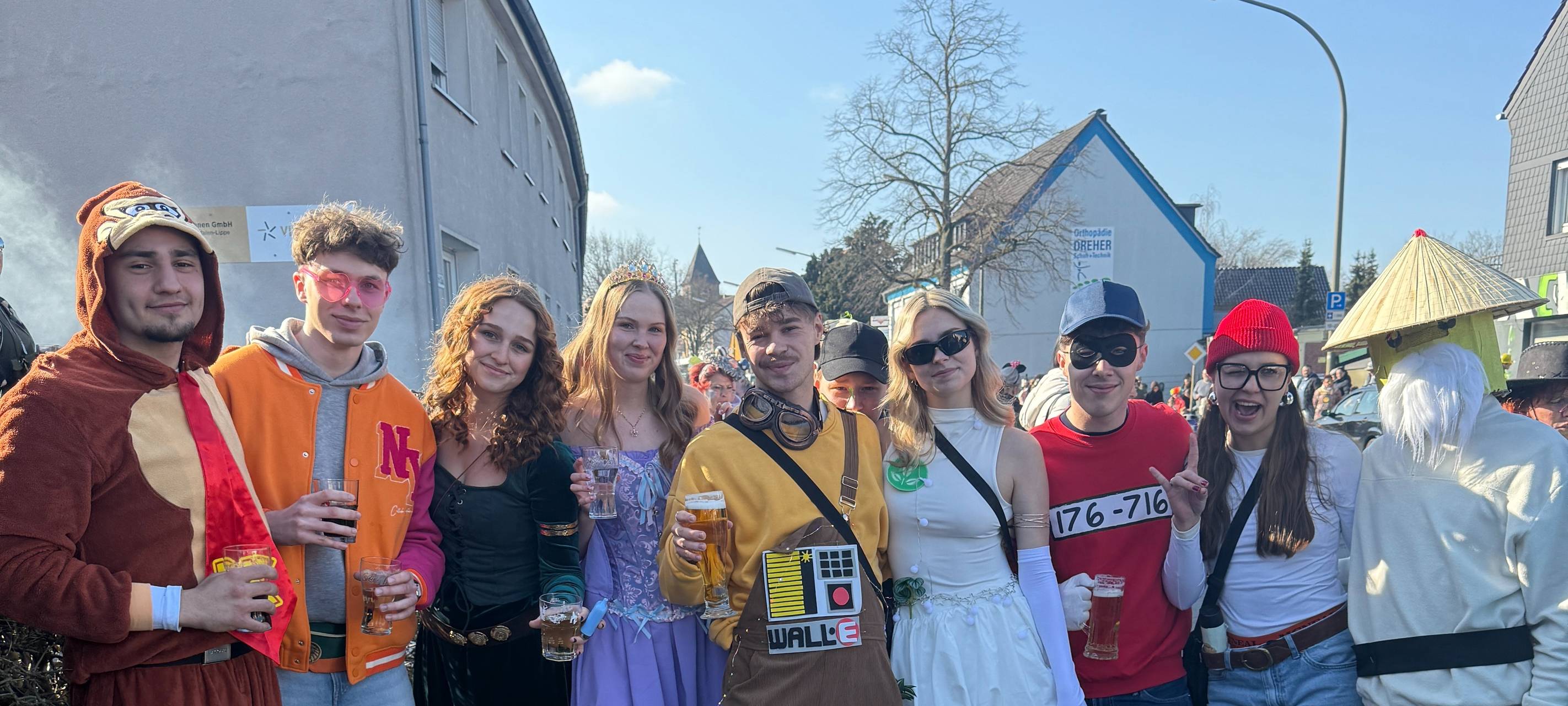 Karnevalswochenende in Hamm verläuft friedlich