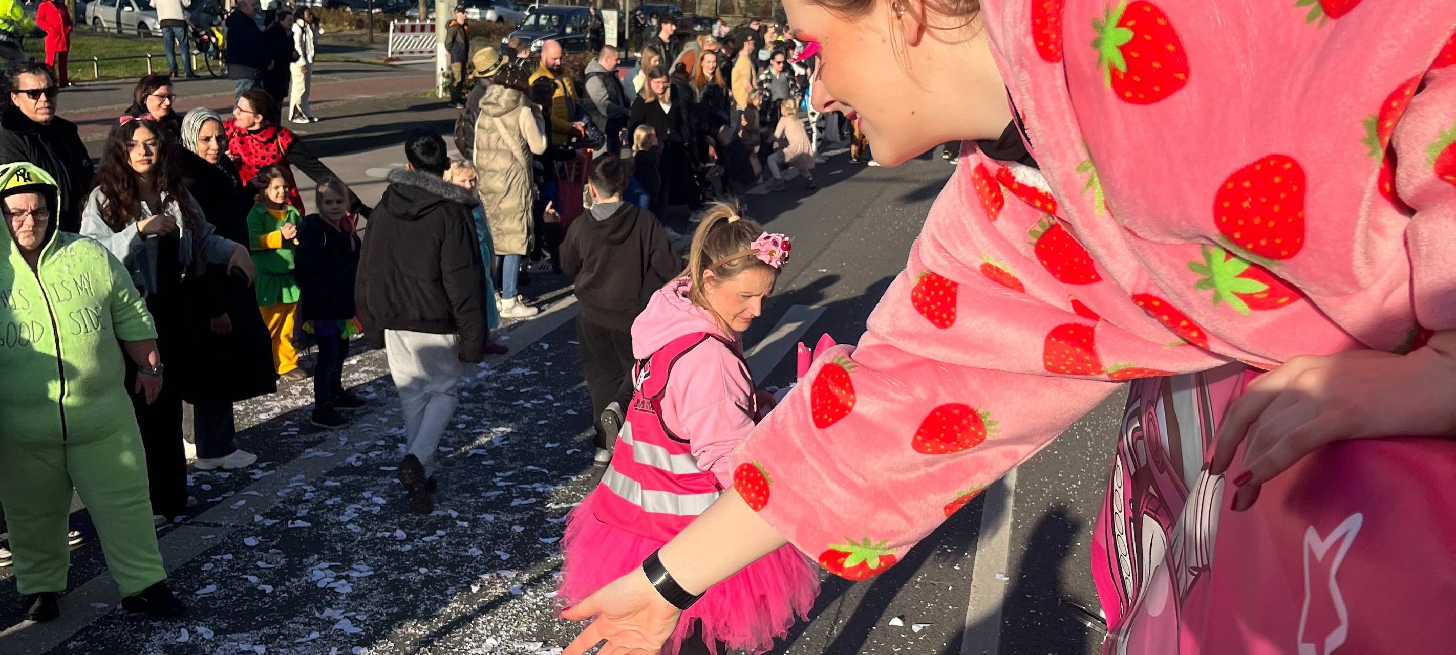Rosenmontagszug in Hamm
