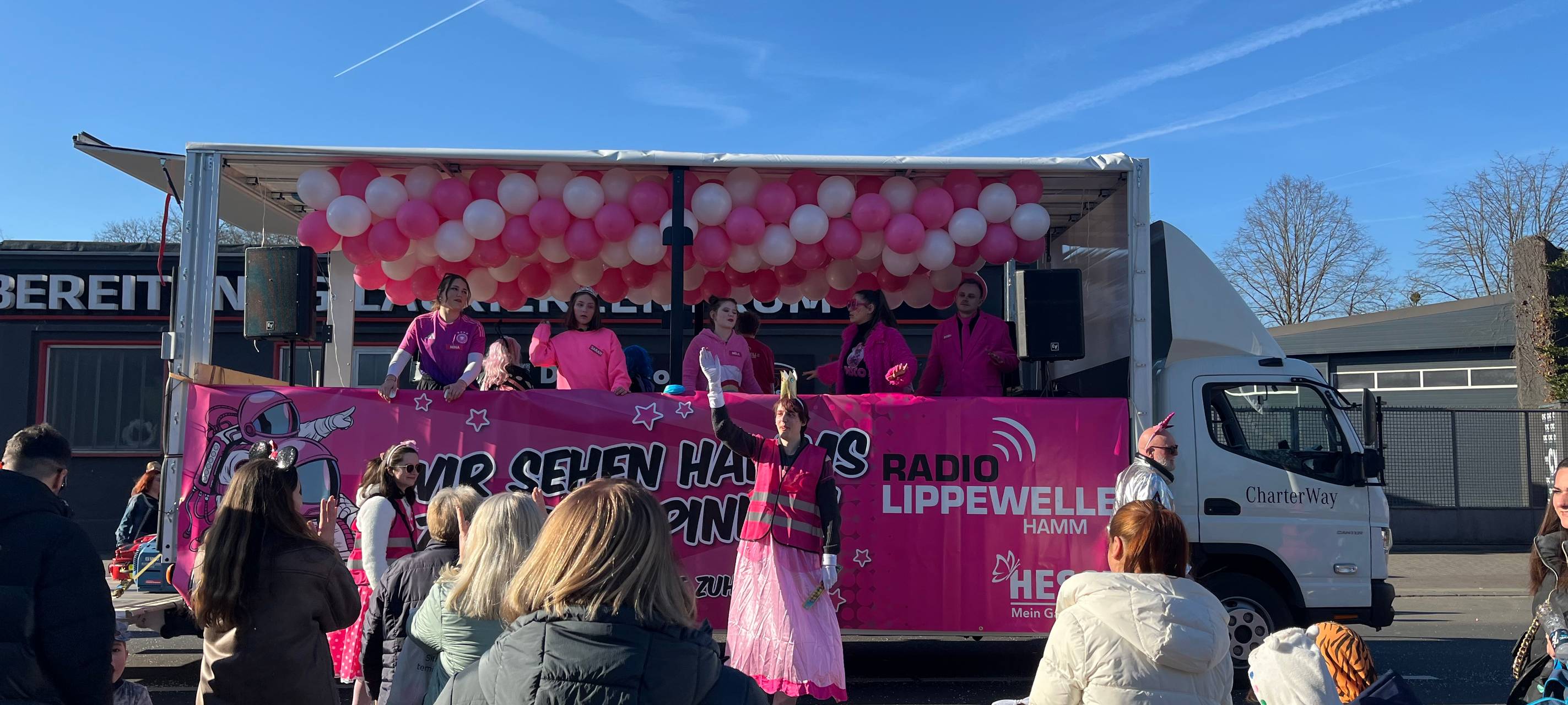 Rosenmontagszug in Hamm