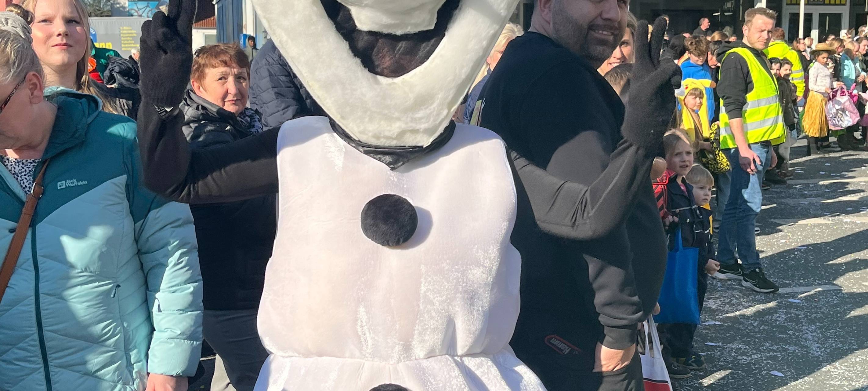 Rosenmontagszug in Hamm