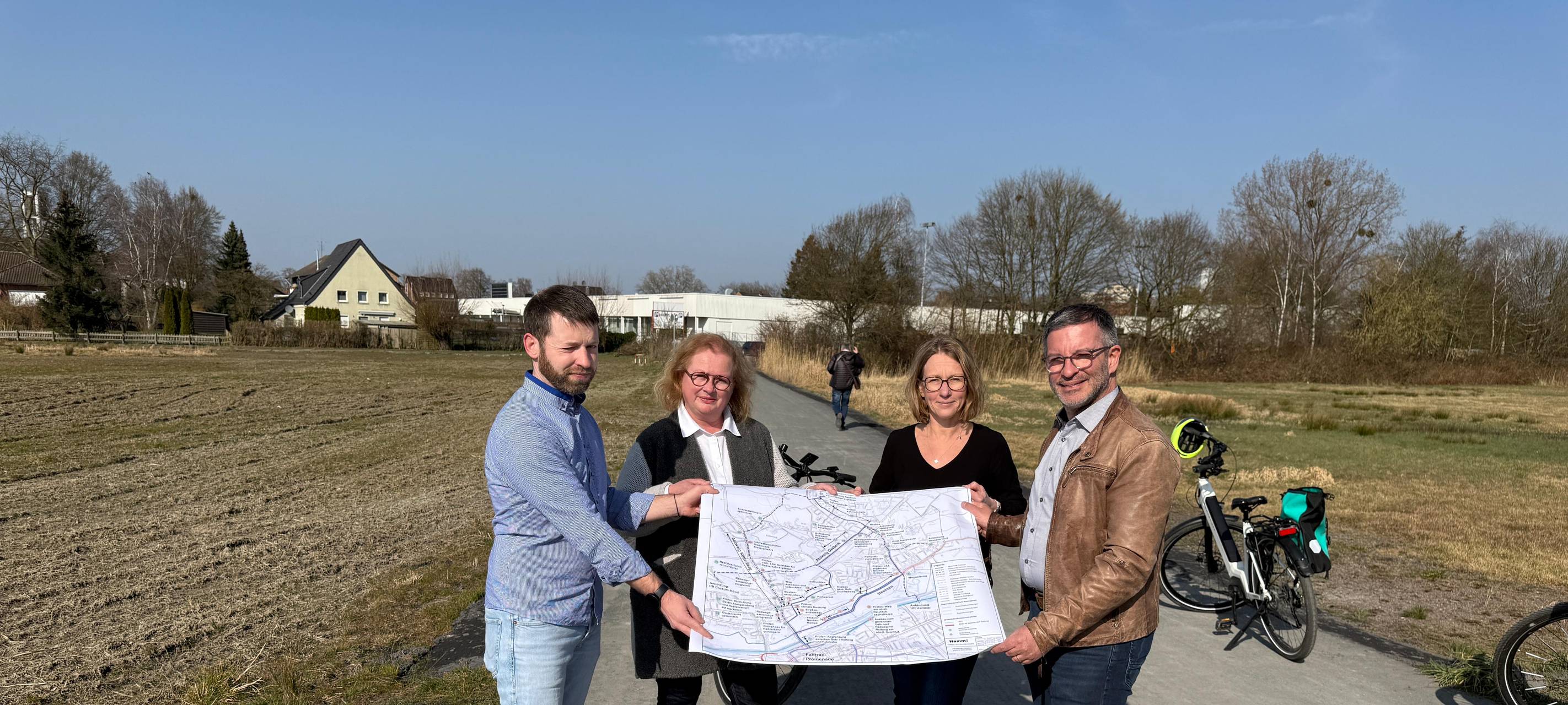 Fahrrad-Hauptroute in Heessen geplant