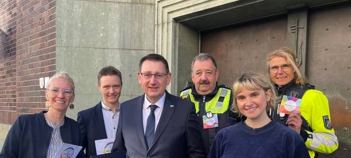 Polizeipräsidium Hamm tritt RESPECT!-Kampagne bei