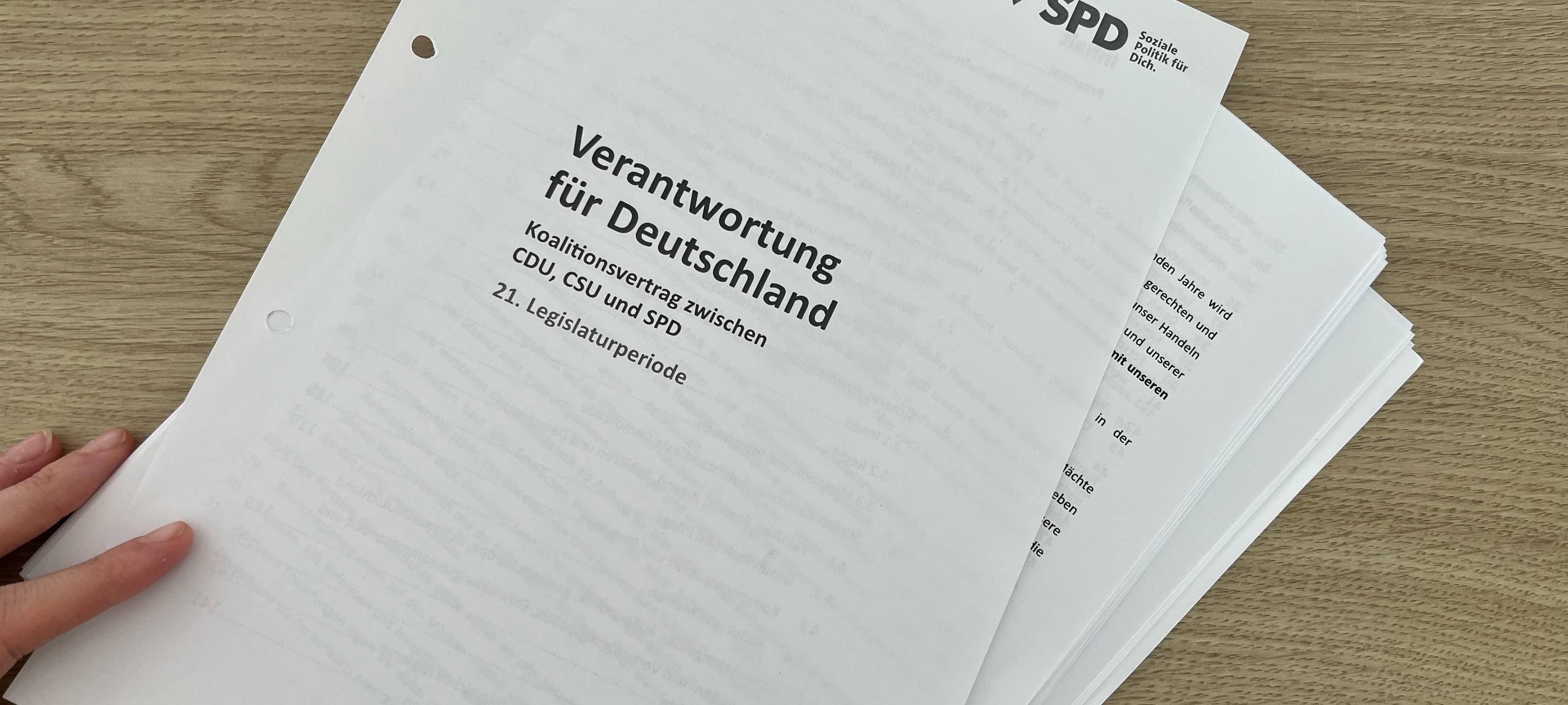 Das sagen Hammer Politiker zum neuen Koalitionsvertrag