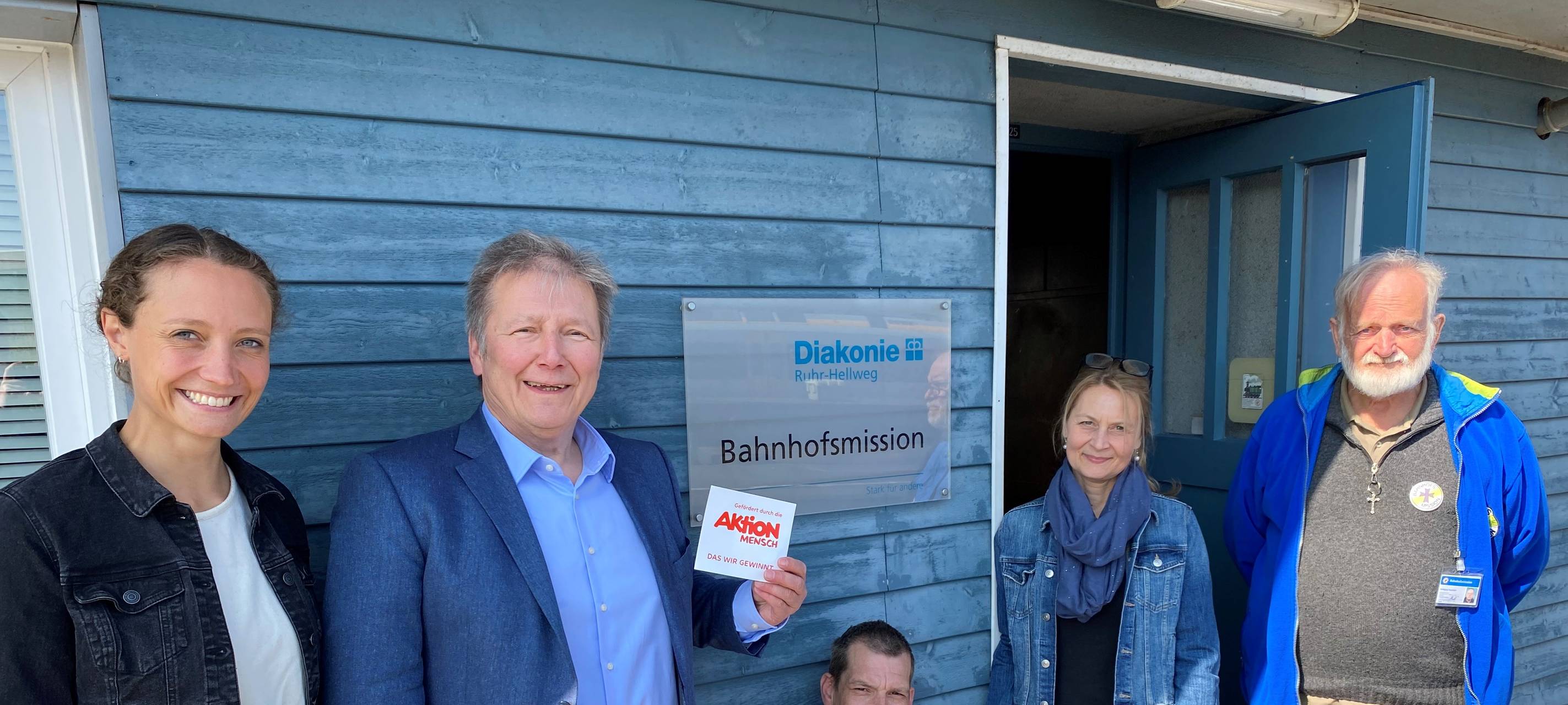 Bahnhofsmission Hamm freut sich über Finanzspritze