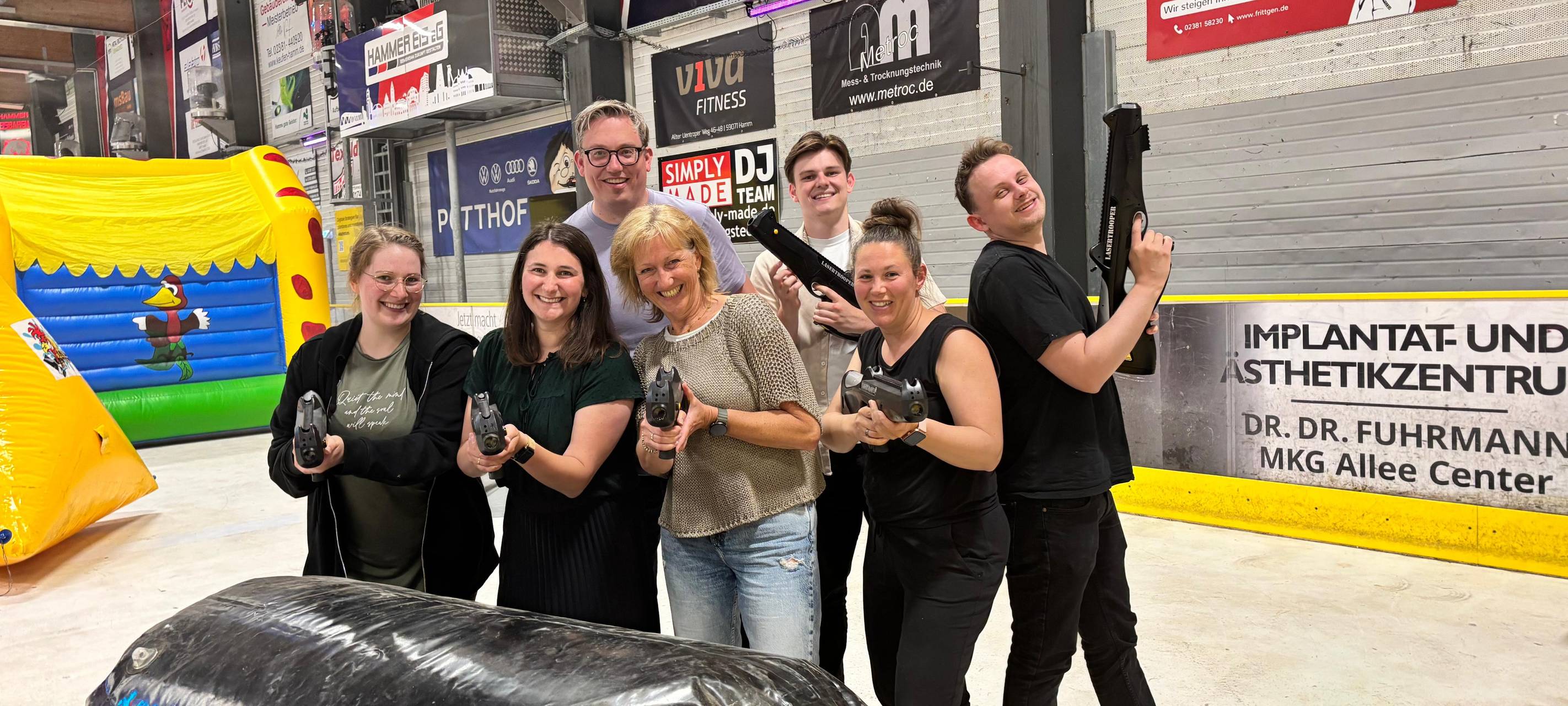 Eishalle in Hamm wird zur Lasertag-Arena