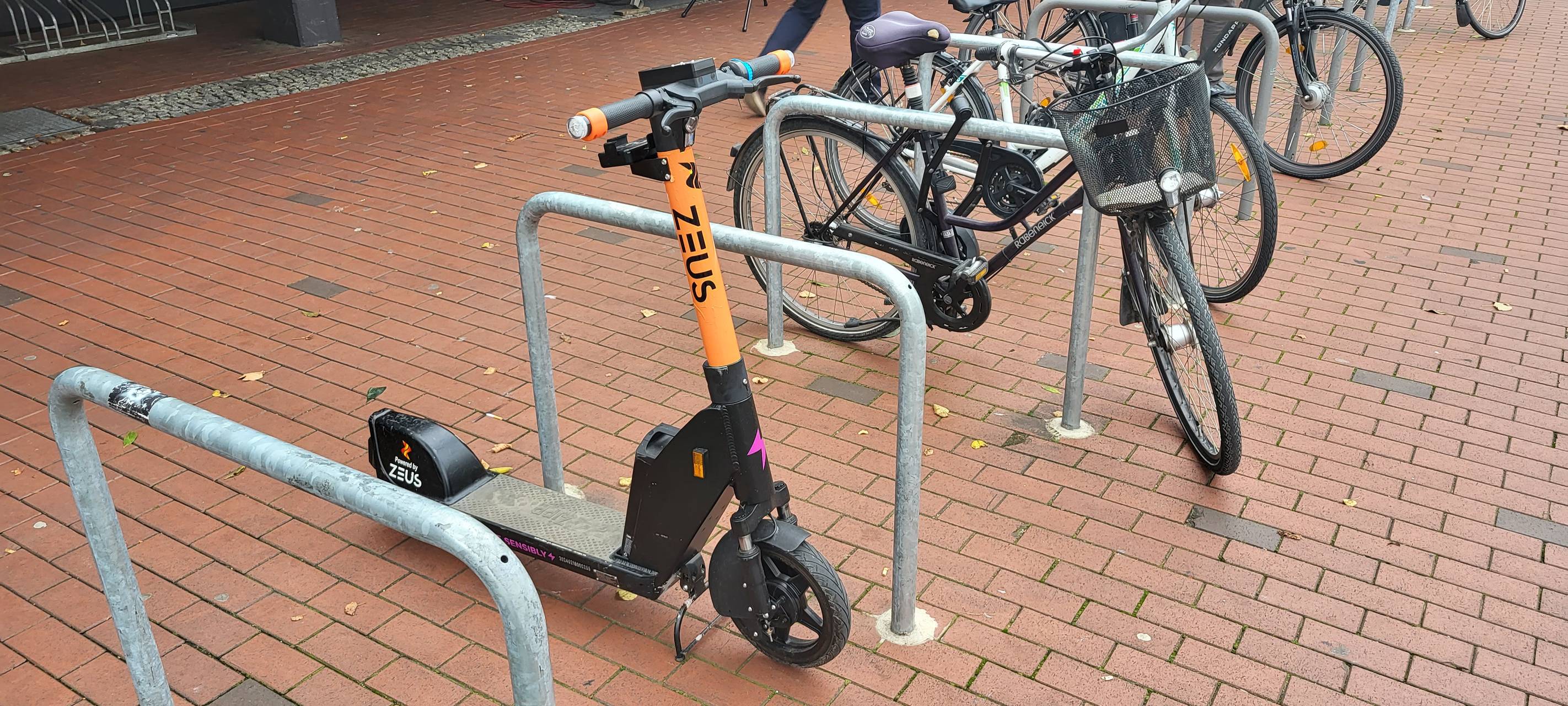 Parkplätze statt E-Roller-Chaos in Hamm?