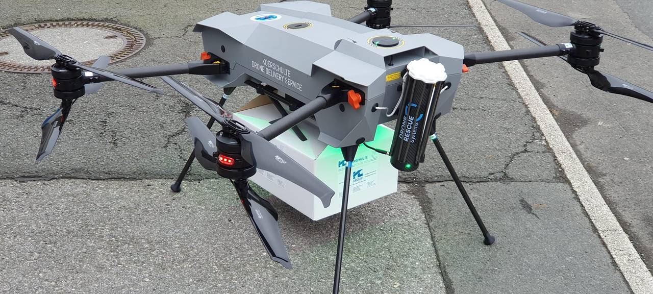 Blutproben per Drohne: Bald auch in Hamm?