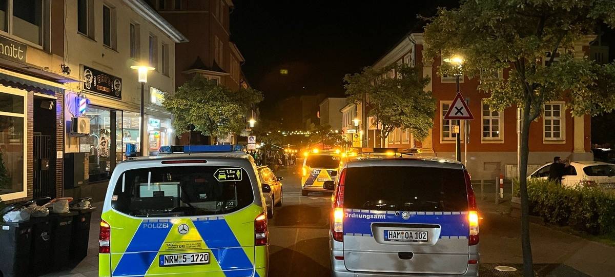 Auch die Südstraße ist seit Ende August letzten Jahres Teil der Waffenverbotszone in Hamm.