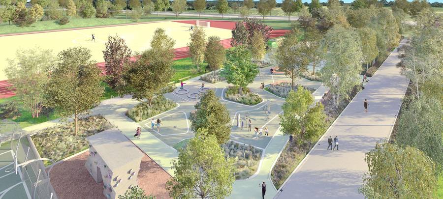 Sport- und Bewegungsband am Werner-Figgen-Weg