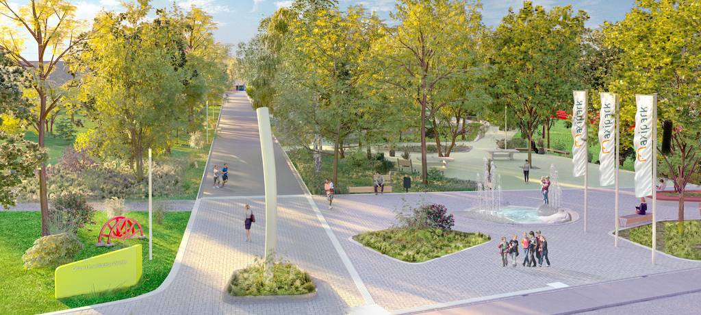 Werner-Figgen-Weg am Maxipark