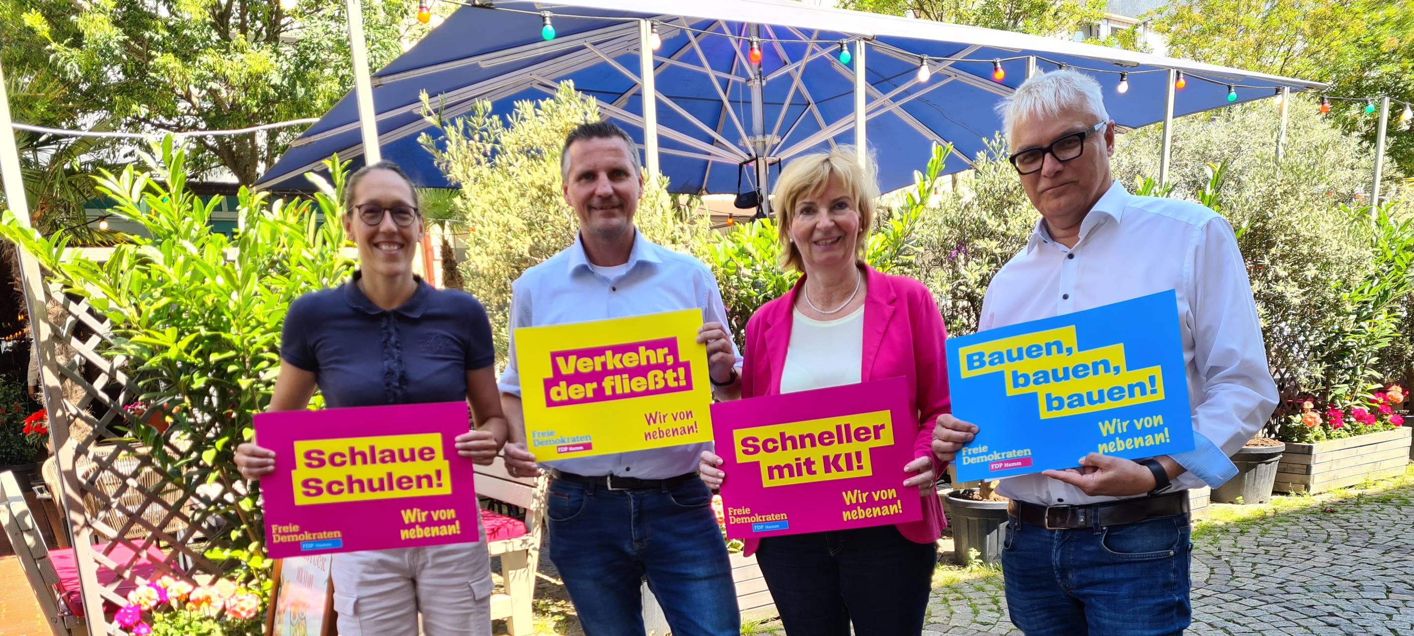 FDP Hamm stellt Wahlprogramm vor