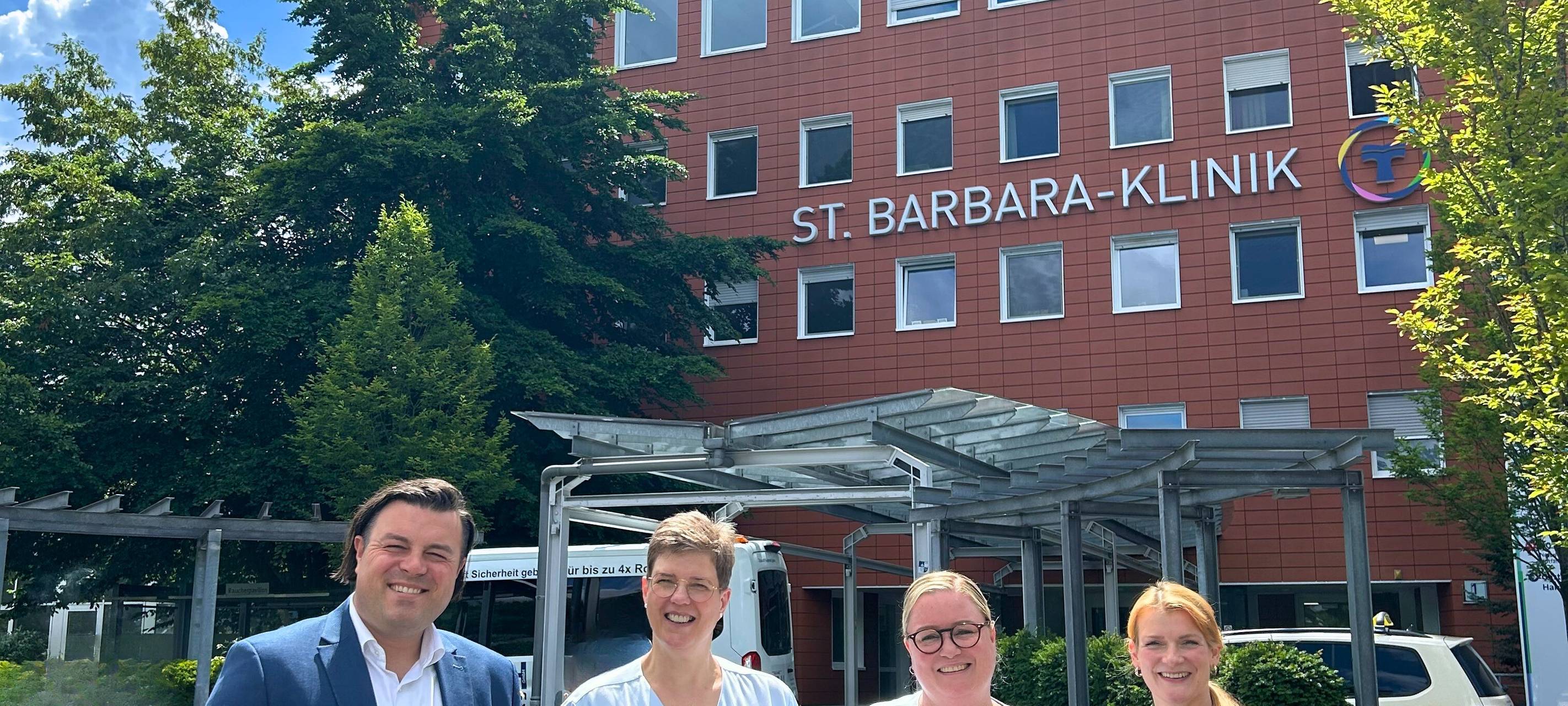 Barbara-Klinik in Hamm freut sich über hohe Spendensumme