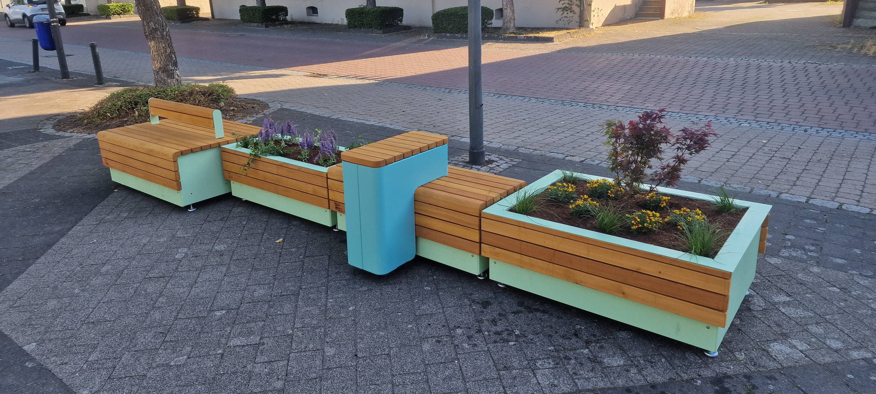 Moderne Sitzbänke für Hamm in Pelkum und Wiescherhöfen