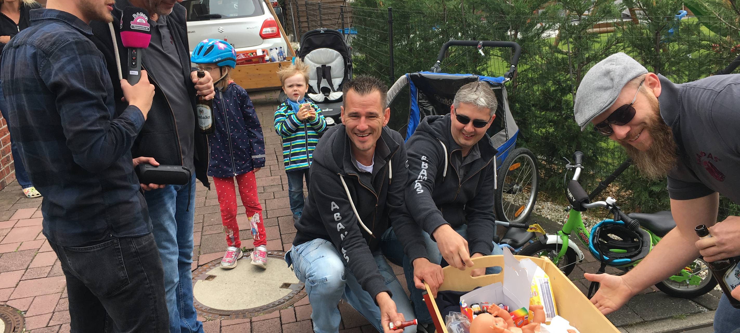 Die Lippewelle unterwegs am Vatertag