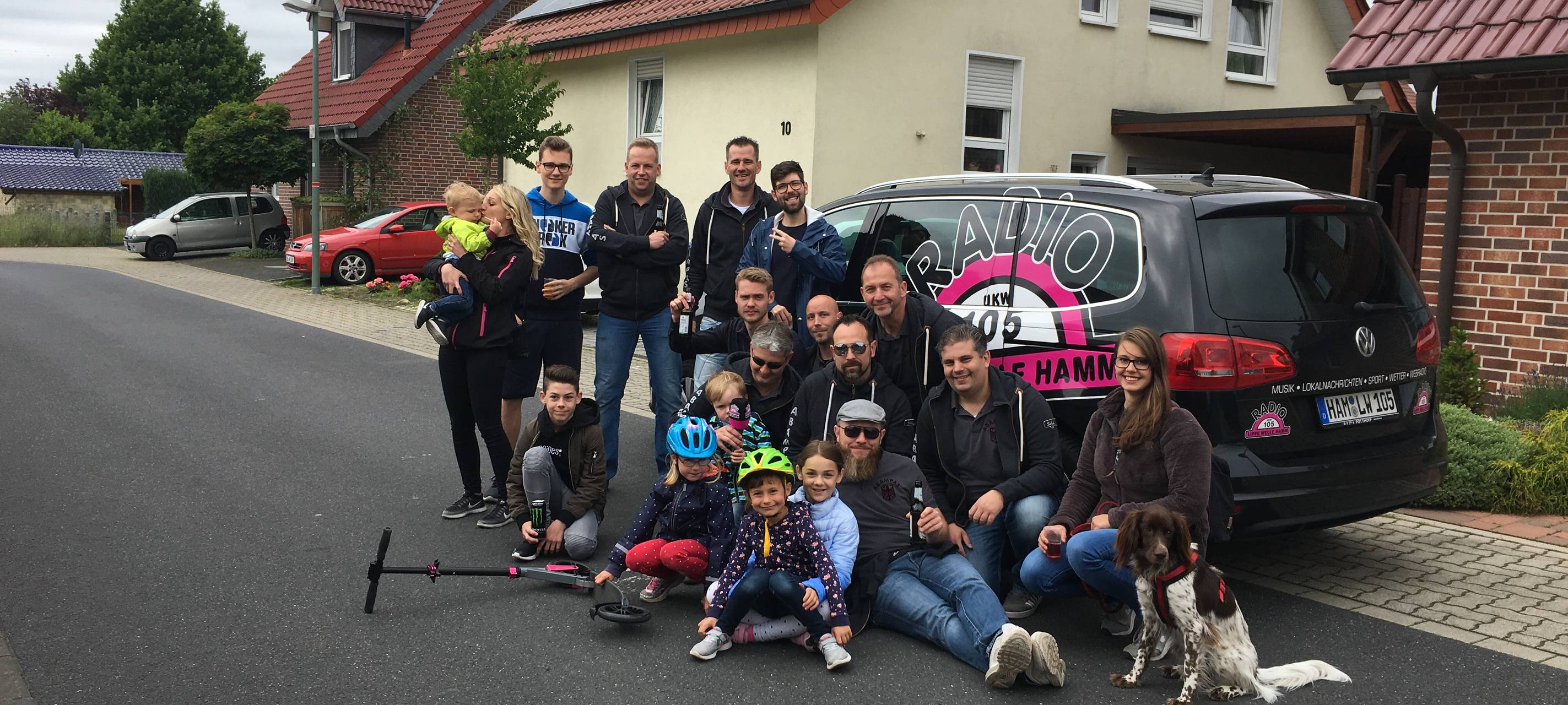 Die Lippewelle unterwegs am Vatertag