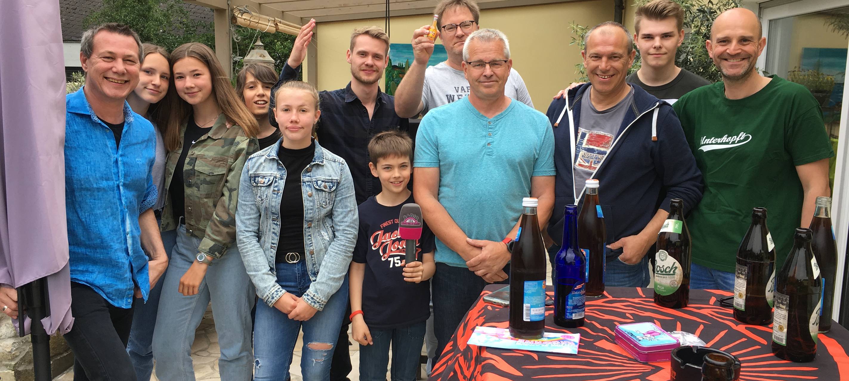 Die Lippewelle unterwegs am Vatertag