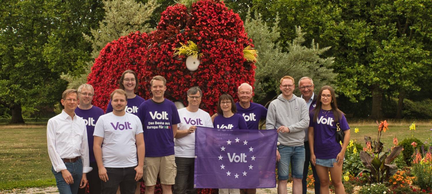 Volt tritt bei der Kommunalwahl 2025 in Hamm an.