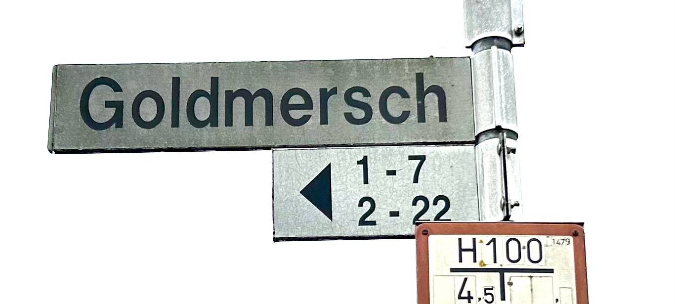 Die Straße Goldmersch in Bockum-Hövel.
