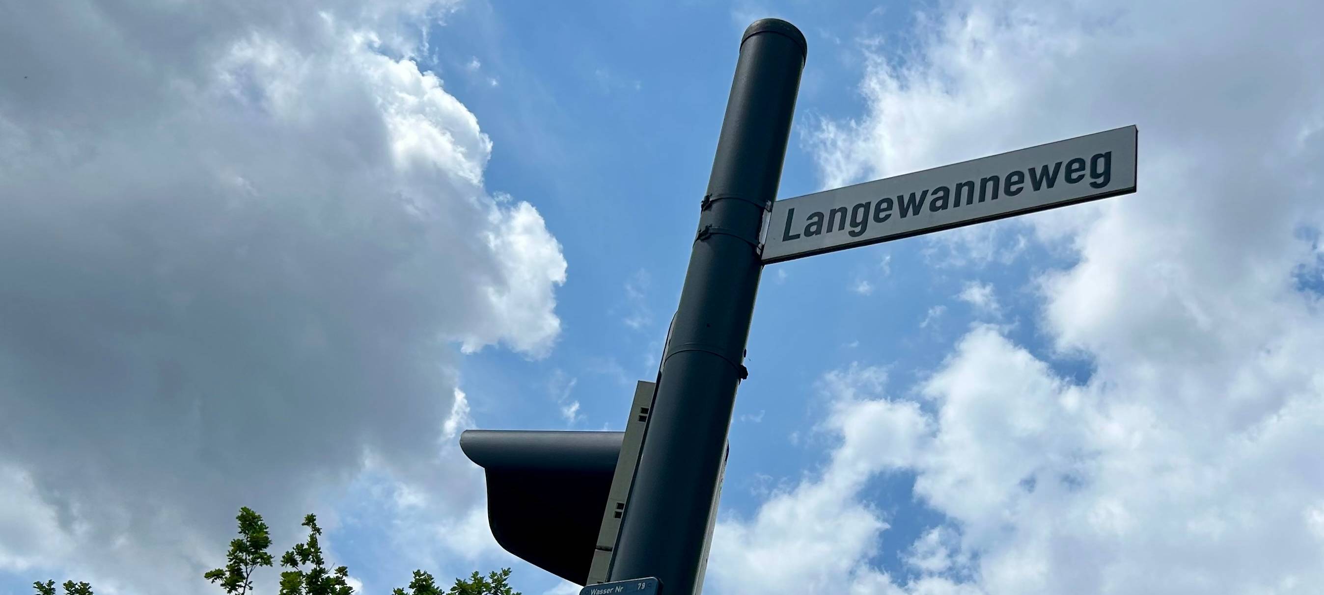 Der Langewanneweg im Hammer Süden.