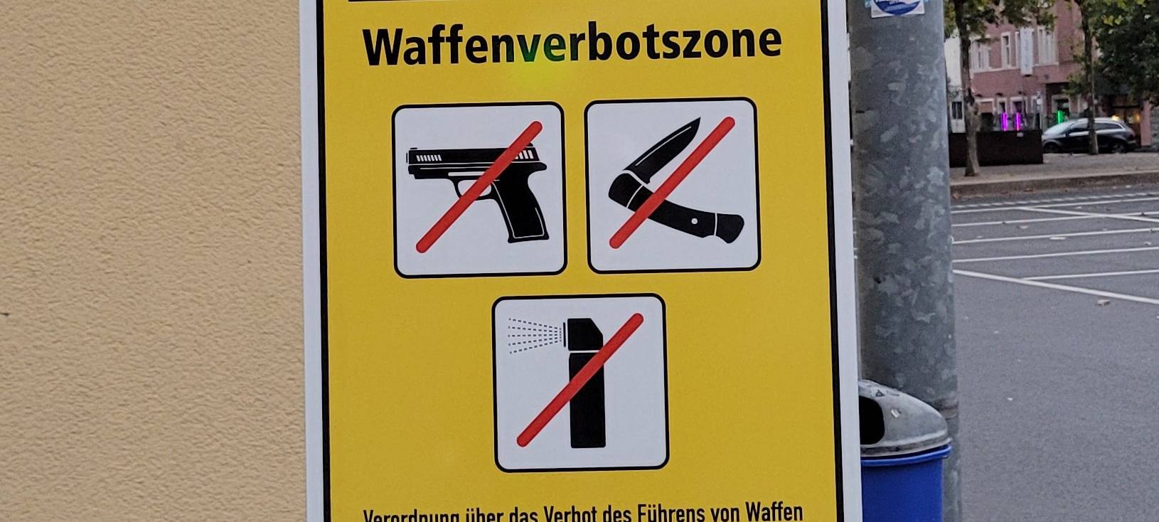 Zweite Waffenverbotszone in Hamm