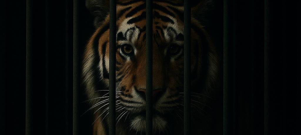 Demonstration vor dem Tierpark Hamm