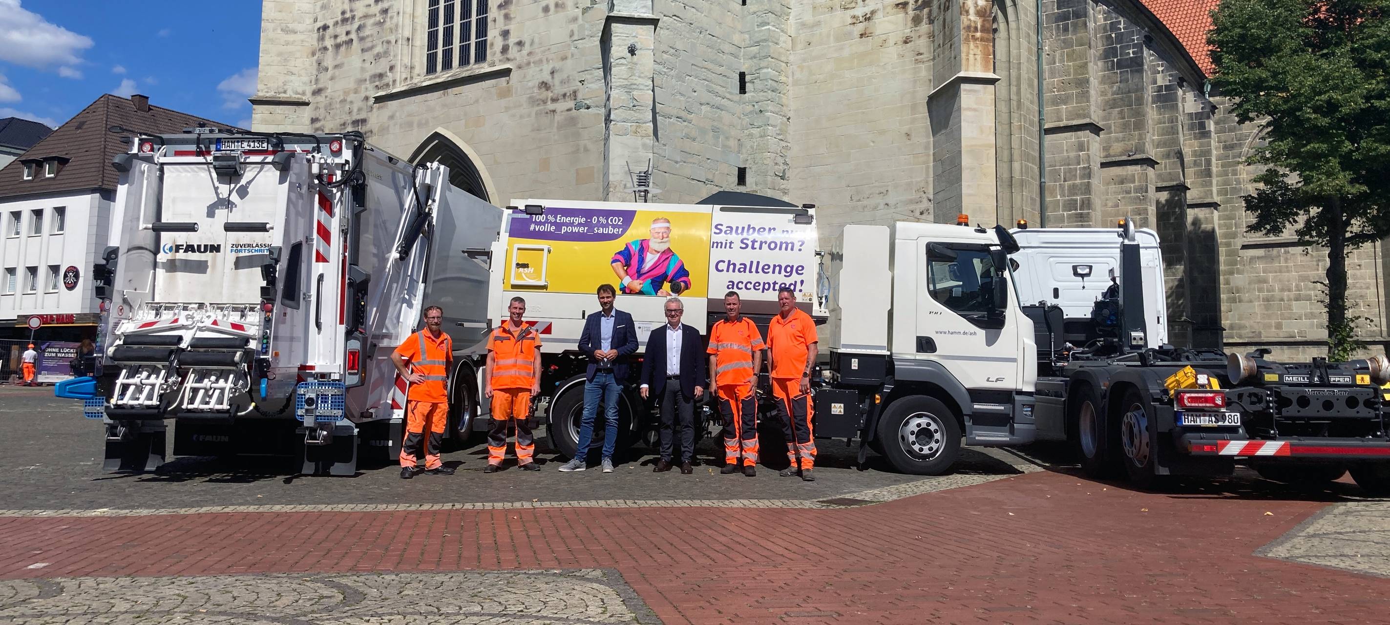 Neue E-Fahrzeuge beim ASH Hamm