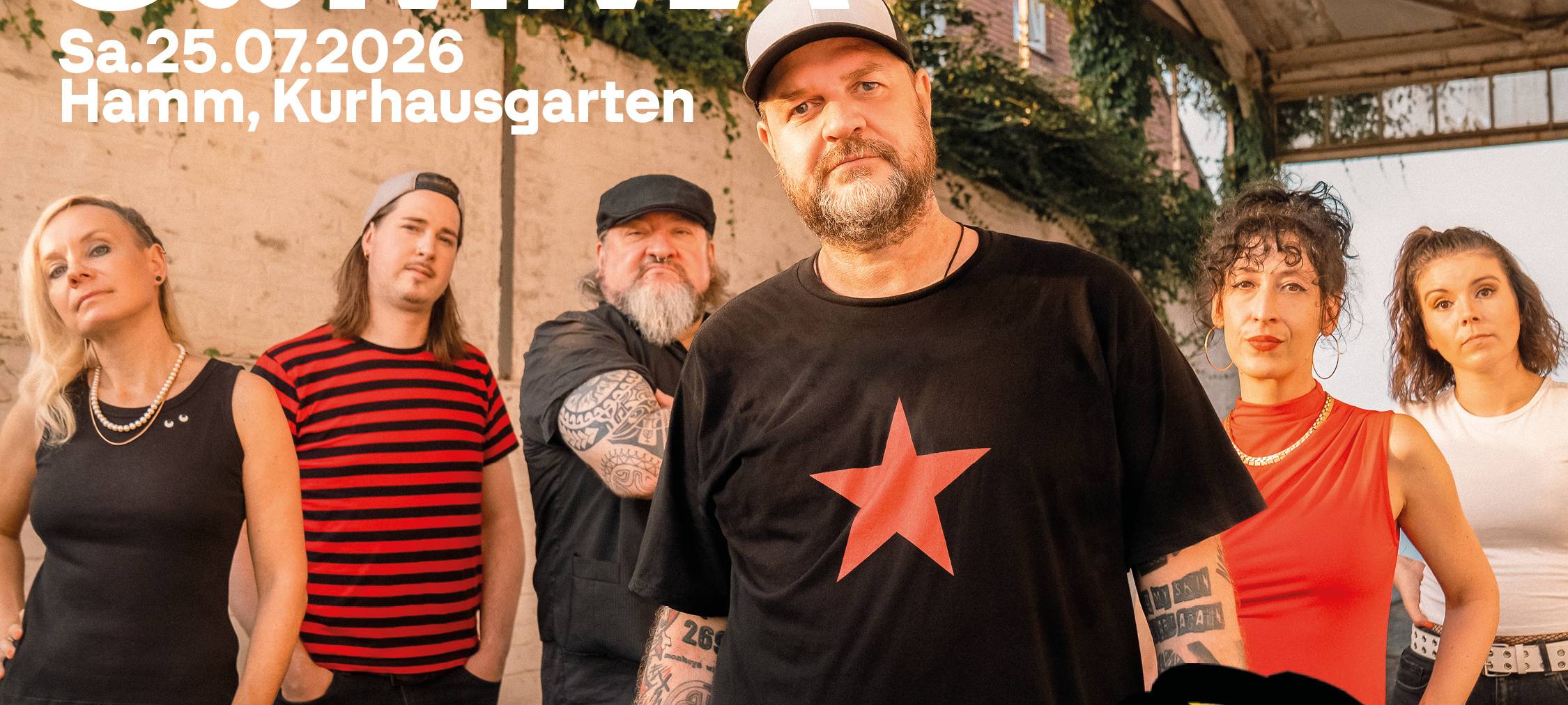 Kapelle Somma 2026 in Hamm: Teile des Line-Ups bekannt